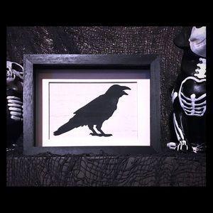 Halloween Raven Wall Decor